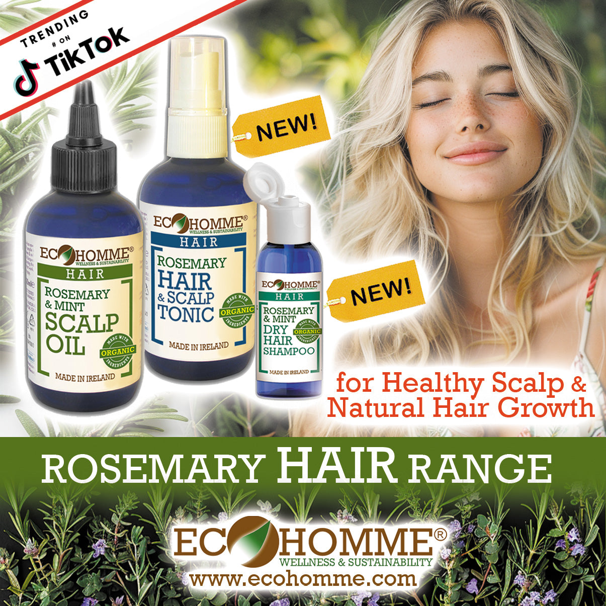Rosemary & Mint Scalp Oil (100ml)