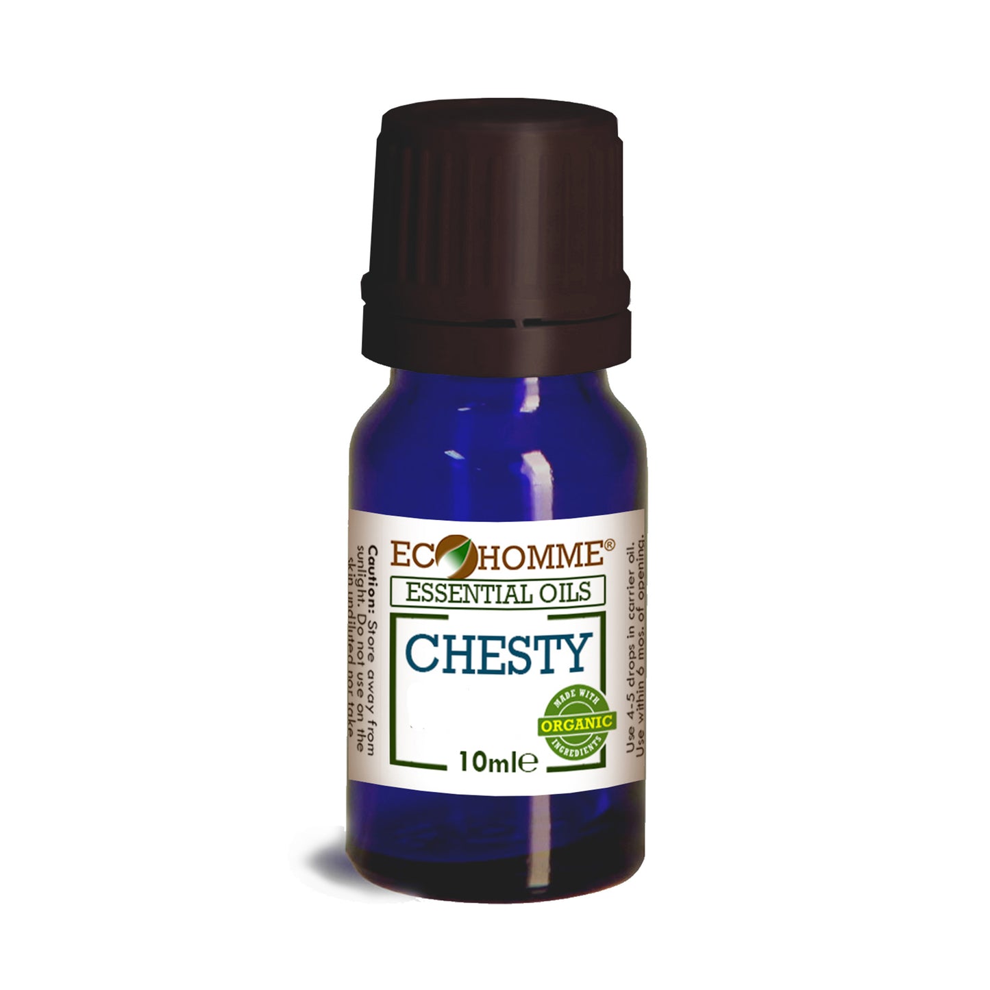 Mélange d'huiles essentielles biologiques Chesty (10 ml)