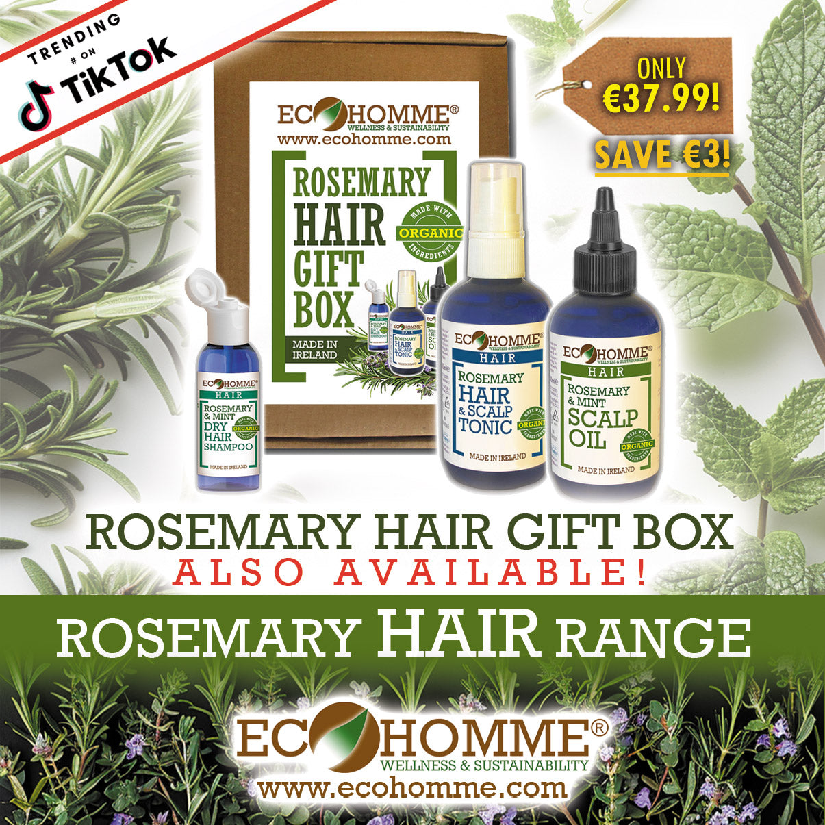 Rosemary Hair Gift Box