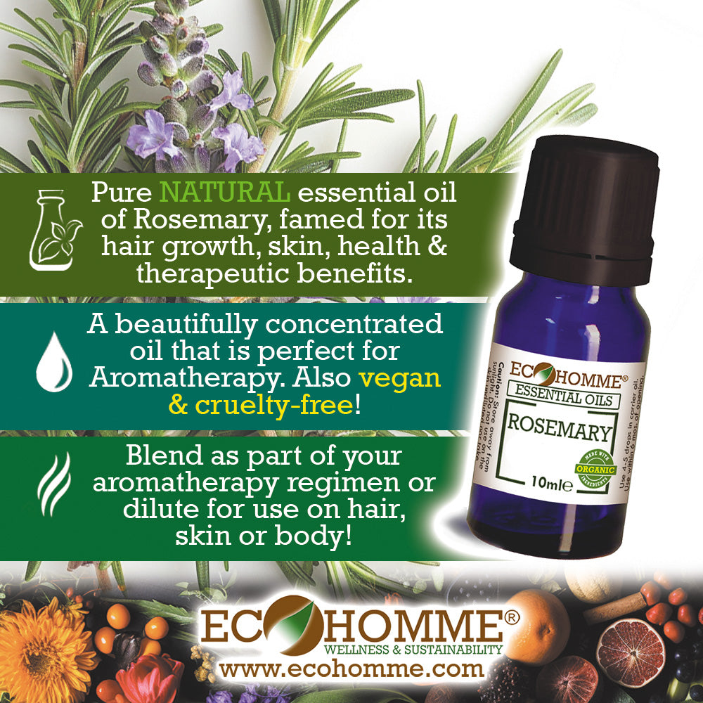 Huiles essentielles mélangées biologiques (10 ml) 