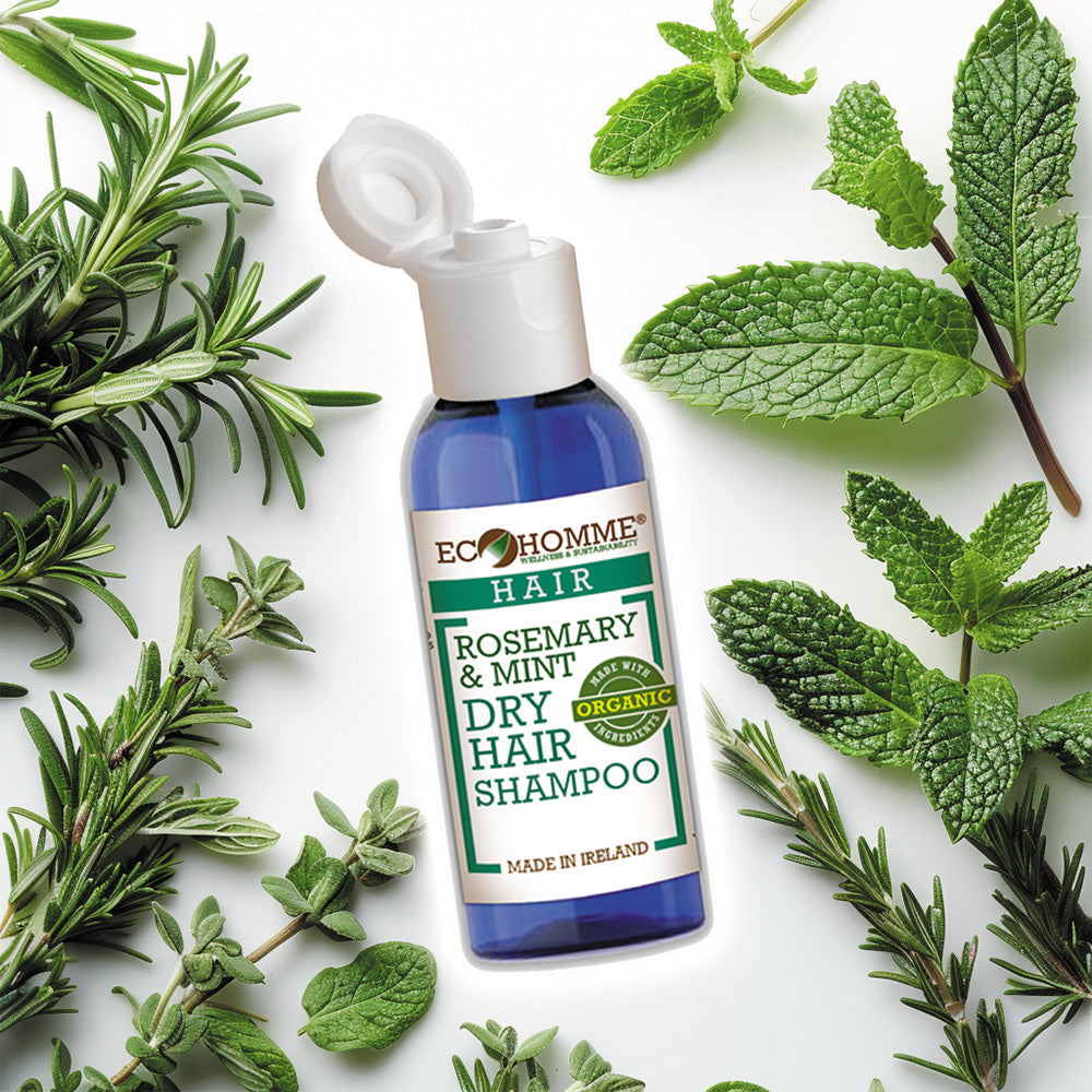 Shampoing cheveux secs romarin et menthe (20g)